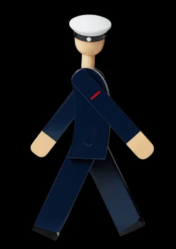 Kay Bojesen Marine H20.5 cm i blå fra serien Figurines
