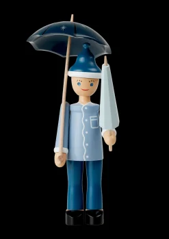 Kay Bojesen Ole Lukøje H21 i blå fra serien Figurines