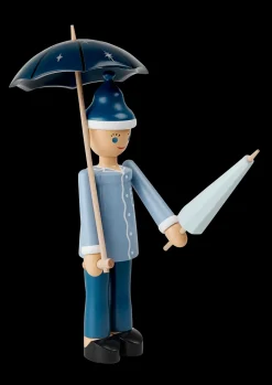 Kay Bojesen Ole Lukøje H21 i blå fra serien Figurines