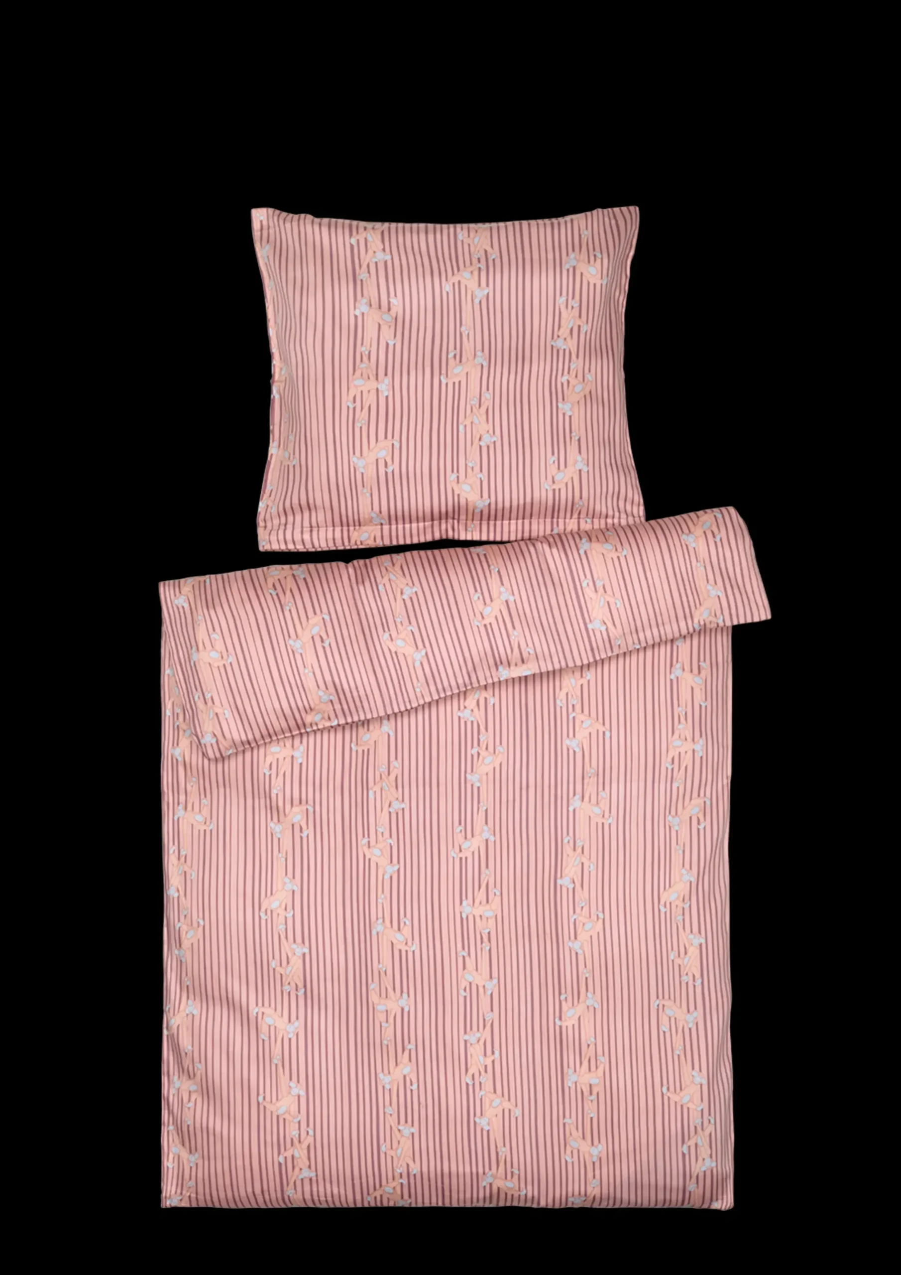 Kay Bojesen Sengetøj Abe baby 70x100cm DK rosa | Køb her