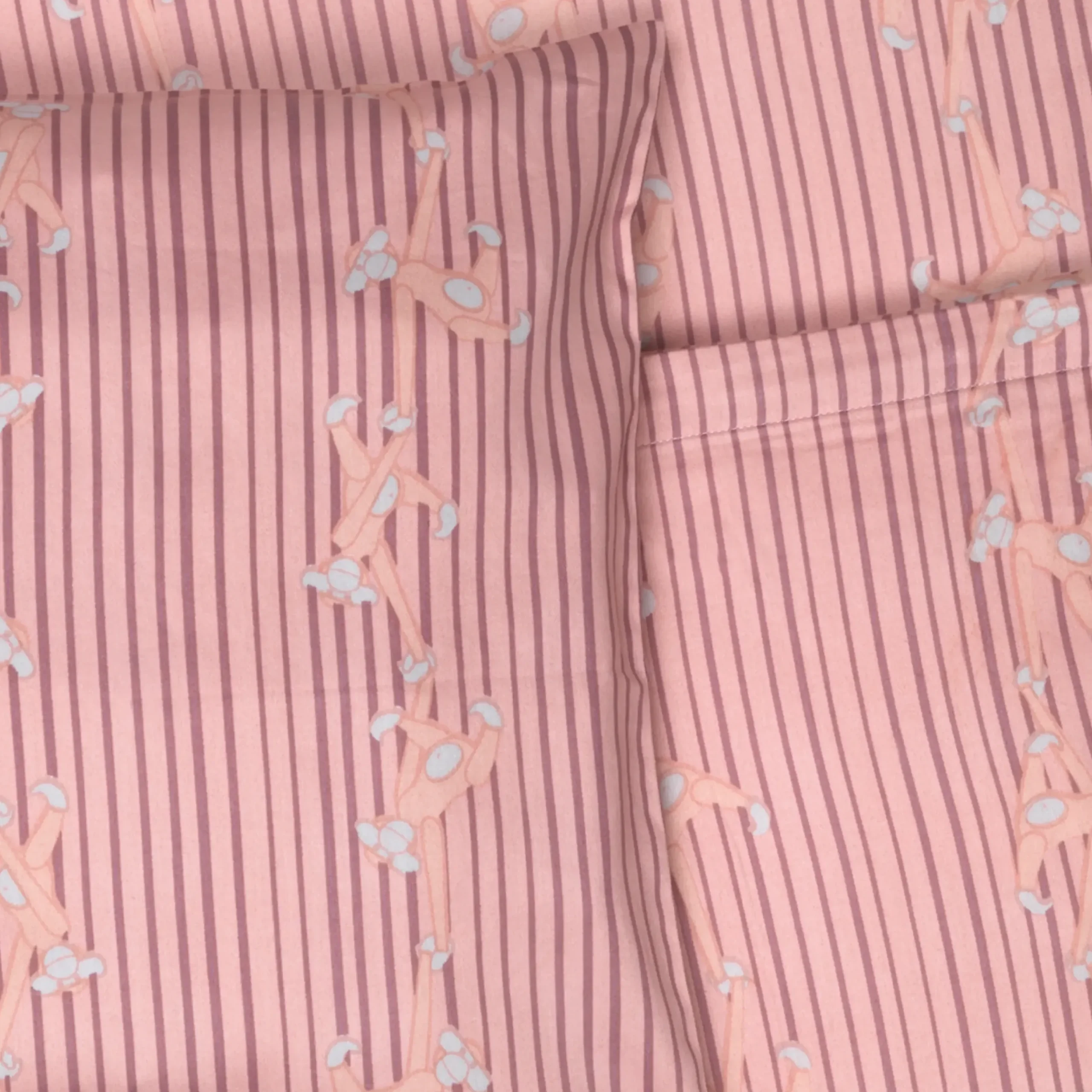 Kay Bojesen Sengetøj Abe baby 70x100cm DK rosa | Køb her