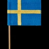 Kay Bojesen Tekstilflag til fødselsdagstog blå/gul | Køb her