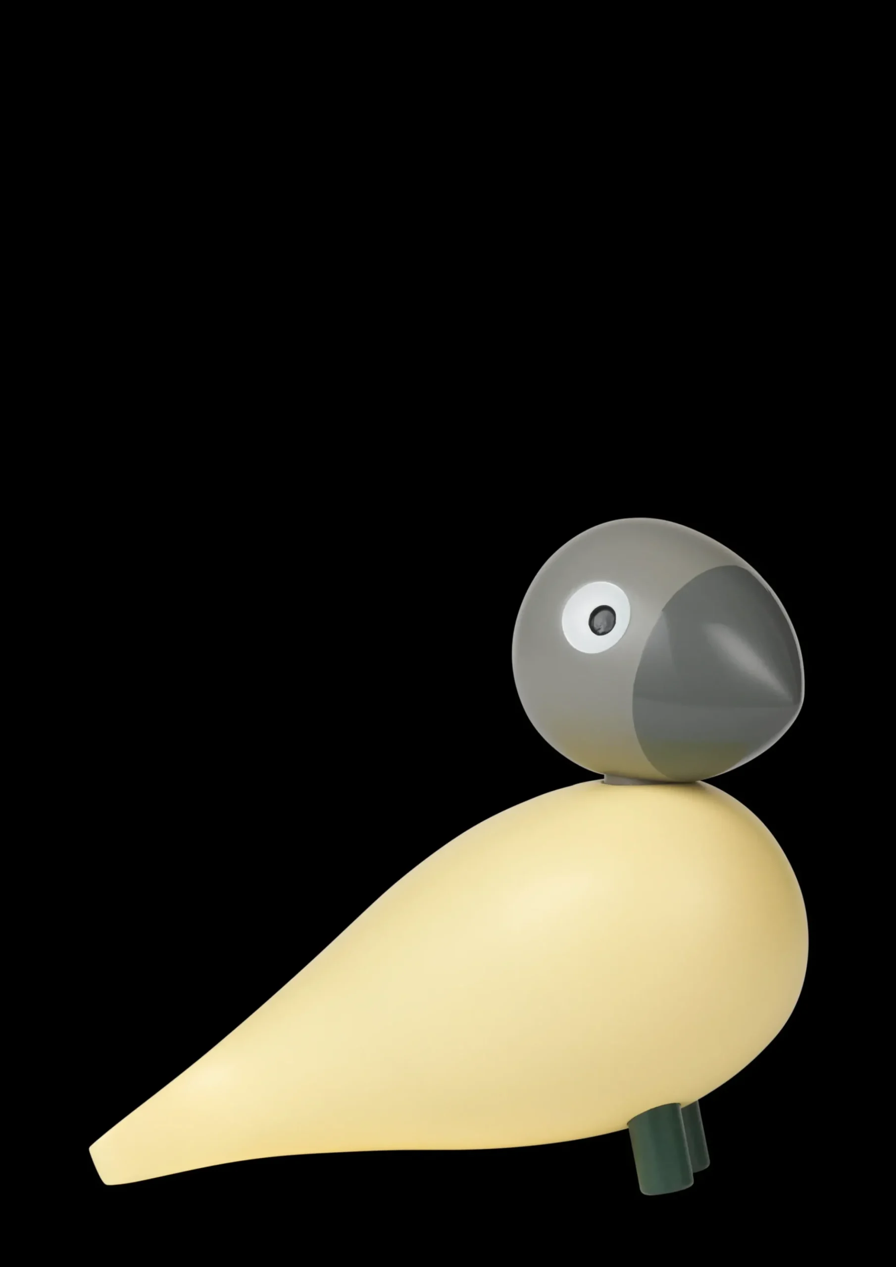 Kay Bojesen Year Bird Bella 2025 H12.5 cm creme/grå