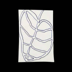 Kähler blad 28x41cm i hvid fra serien Relief | Køb her