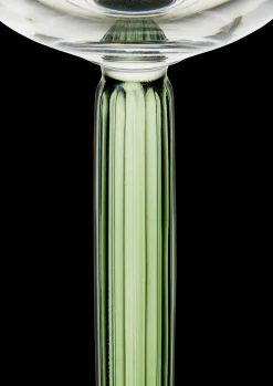 Kähler Hammershøi Champagneglas 24 cl grøn 2 stk. | Køb her