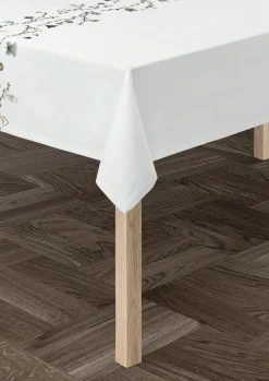 Kähler Hammershøi Christmas Dug 150x270 cm hvid m. deko