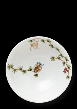 Kähler Hammershøi Christmas Skål Ø16 cm hvid m. deko 2 stk.