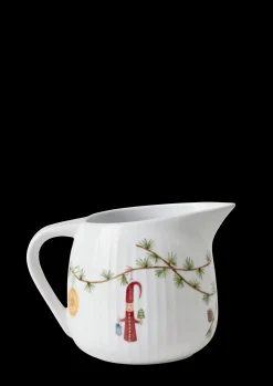 Kähler Hammershøi Christmas Saucekande 66 cl hvid m. deko