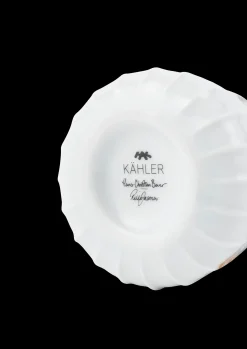 Kähler Hammershøi Christmas Snekone H11 hvid m. deko