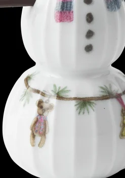 Kähler Hammershøi Christmas Snedreng H9 hvid m. deko