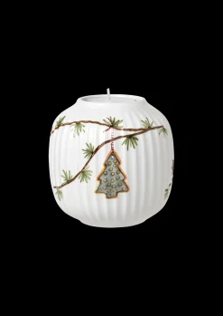 Kähler Hammershøi Christmas Ø9.5 cm hvid m. deko | Køb her