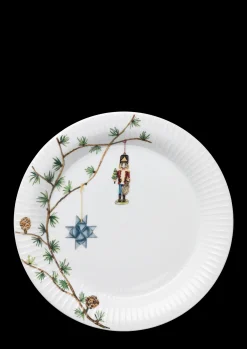 Kähler Hammershøi Christmas Tallerken hvid m. deko | Køb her