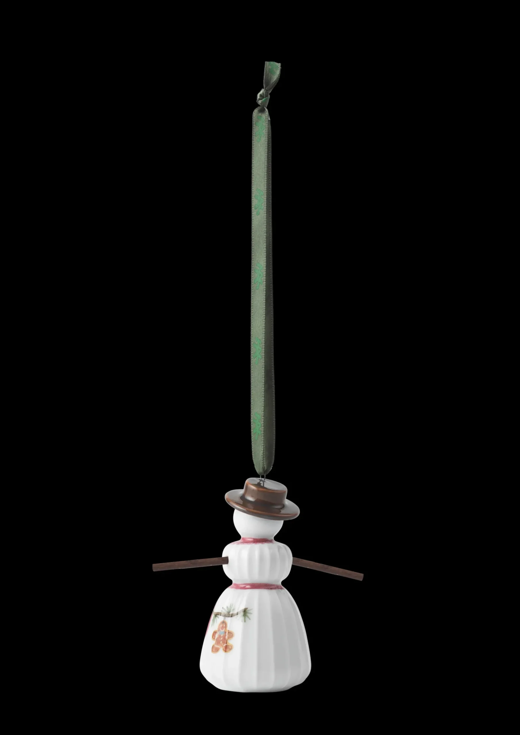 Kähler Hammershøi Christmas Snekone hængende H9 hvid m. deko