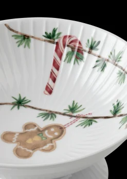 Kähler Hammershøi Christmas Opsats Ø16 cm hvid m. deko