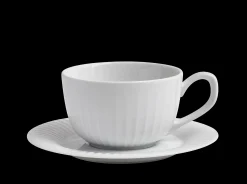 Kähler Hammershøi Kaffekop m. underkop 25 cl hvid | Køb her
