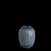 Kähler Hammershøi Vase H10.5 antracitgrå (15371) | Køb her