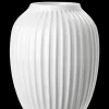 Kähler Hammershøi Vase H25.5 hvid (15385) | Køb her