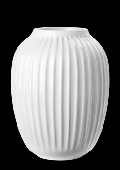 Kähler Hammershøi Vase H25.5 hvid (15385) | Køb her