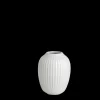 Kähler Hammershøi Vase H10.5 hvid (15370) | Køb her