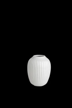 Kähler Hammershøi Vase H10.5 hvid (15370) | Køb her