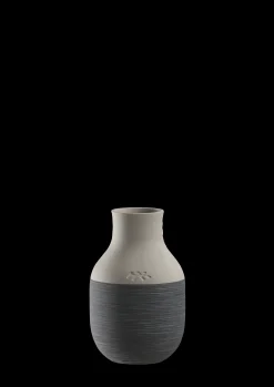 Kähler Omaggio Circulare Vase H12.5 cm antracitgrå | Køb nu