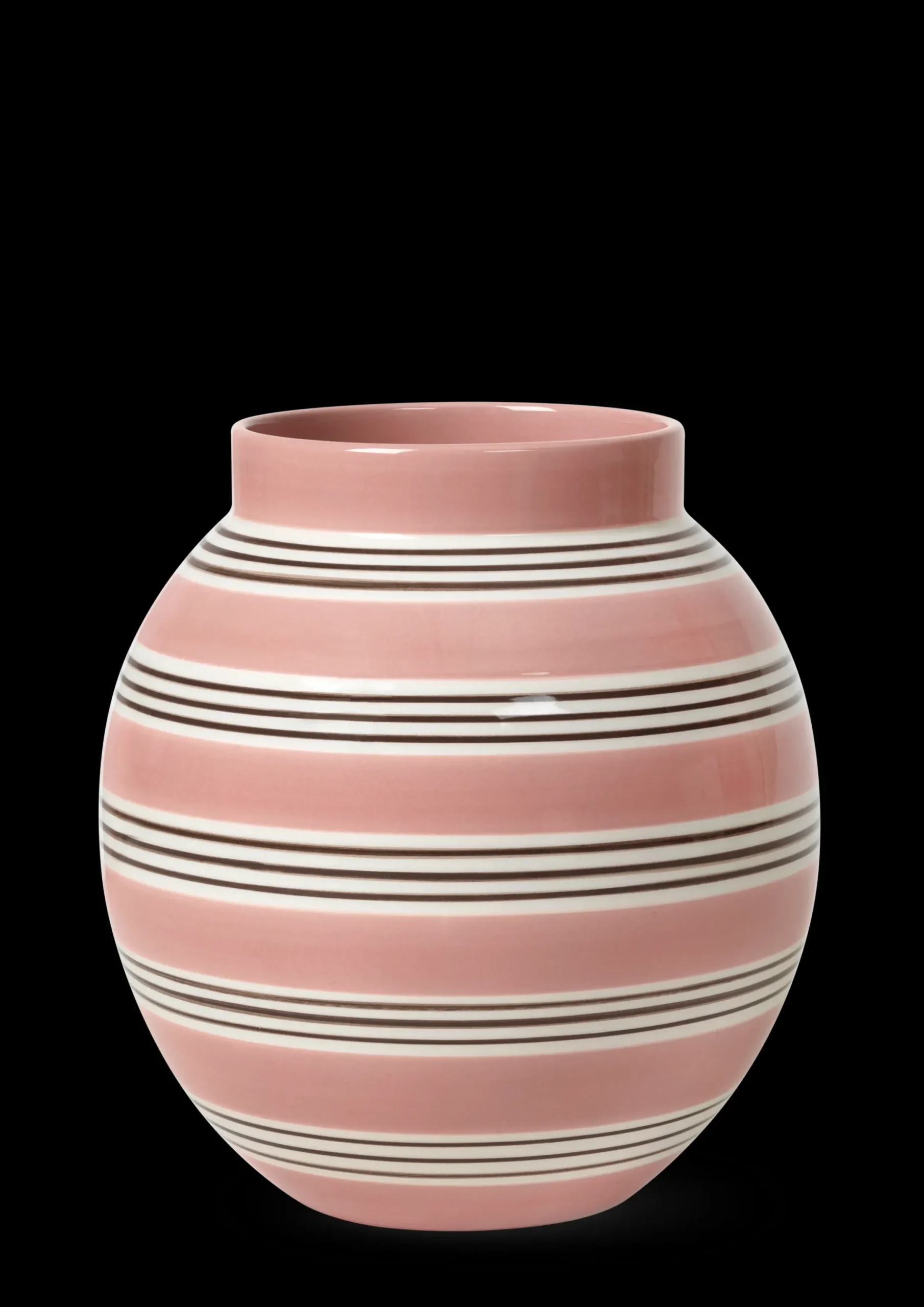 Kähler Omaggio Nuovo Vase H20.5 støvet rosa | Køb her