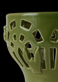 Kähler Orangery Fyrfadsstage Ø9.5 cm green garden | Køb her