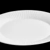 Kähler Ovalt serveringsfad 28.5x22.5 cm i hvid | Køb her