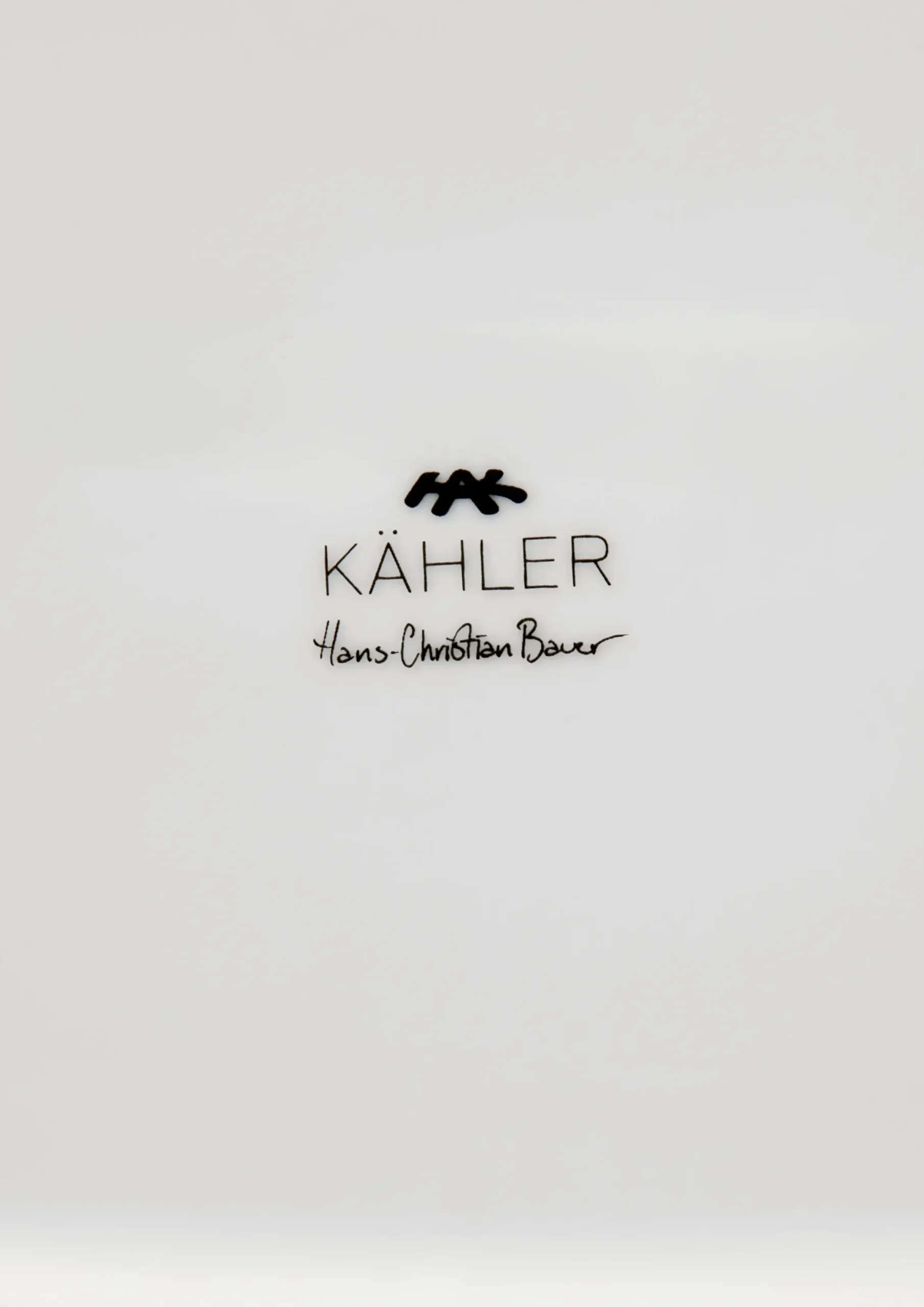 Kähler Ovnfast fad 32x24 cm i hvid fra serien Hammershøi