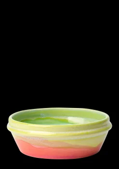 Kähler Poppery Skål Ø16 cm mint/apple green/pink