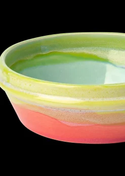 Kähler Poppery Skål Ø16 cm mint/apple green/pink