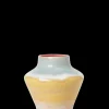 Kähler Poppery Vase H12 cm pink/mint/gul | Køb hos os