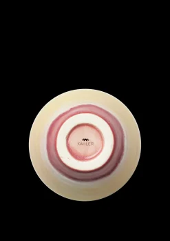 Kähler Poppery Vase H12 cm pink/mint/gul | Køb hos os