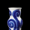 Kähler Vase H22.5 cm i blå fra serien Tulle | Køb her