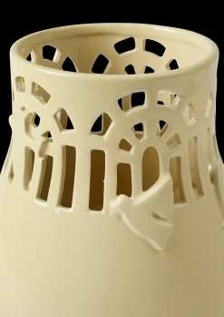 Kähler Vase H18 cm i gul fra serien Orangery | Køb her