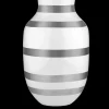 Kähler Vase H31 cm i sølv fra serien Omaggio | Køb her