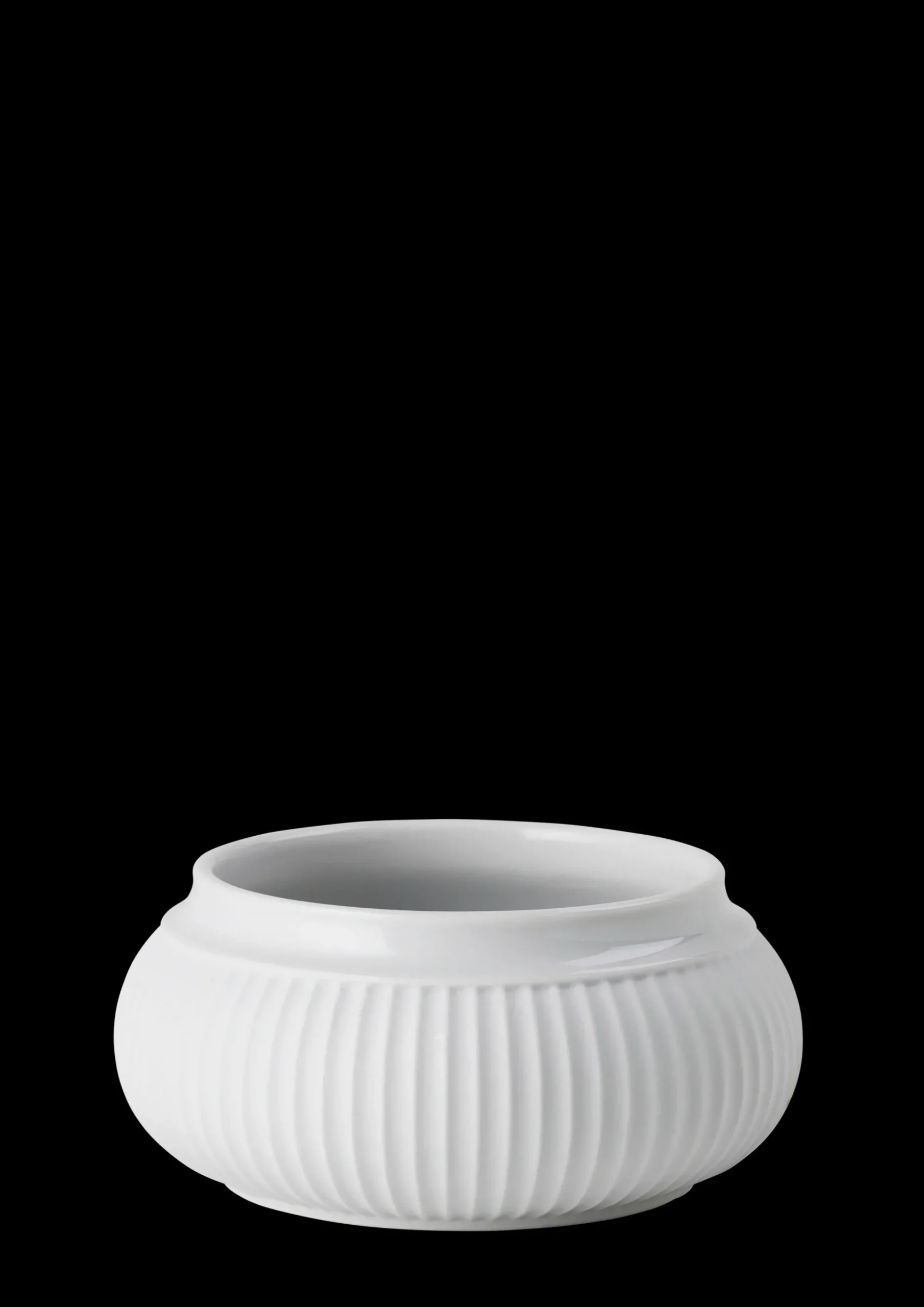 Lyngby Porcelæn Bloklysestage H5.5 i hvid | Køb her