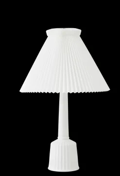 Lyngby Porcelæn Esben Klint Lampe EU stik H44 hvid | Køb her