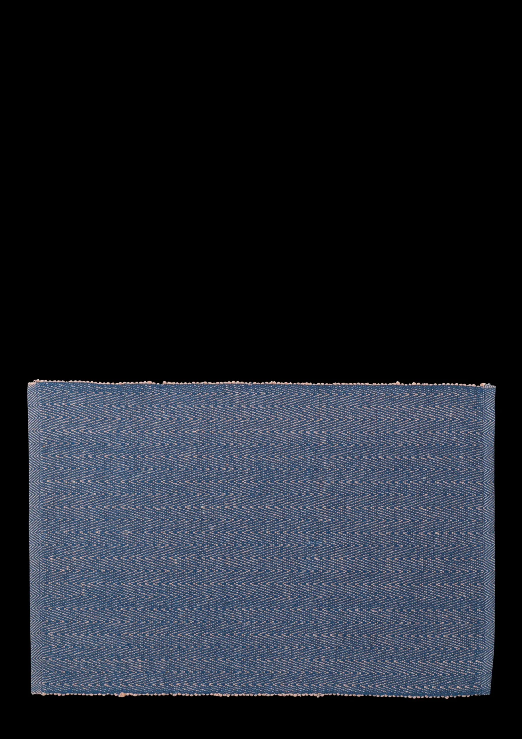 Lyngby Porcelæn Herringbone Dækkeserviet 43x30 cm blå