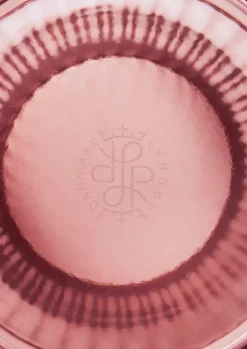 Lyngby Porcelæn Lyngby Vase burgundy mundblæst glas