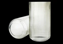 Lyngby Porcelæn Lyngby Vase H31 smoke mundblæst glas