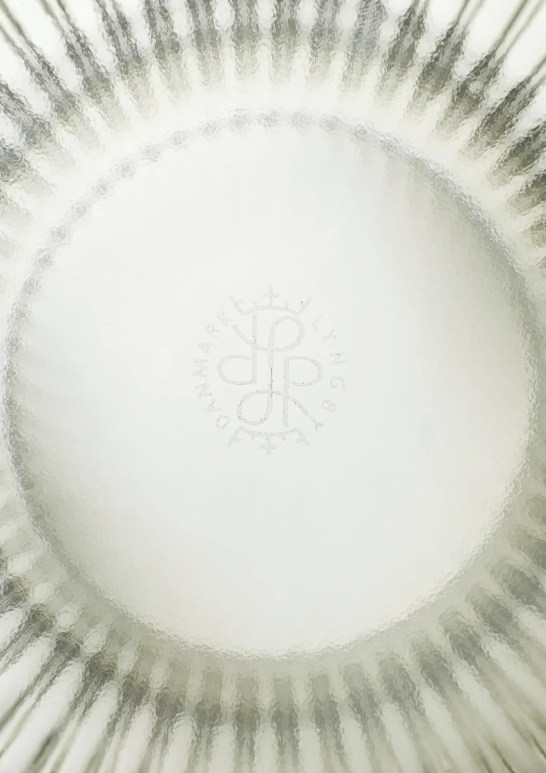 Lyngby Porcelæn Lyngby Vase H31 smoke mundblæst glas