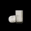Lyngby Porcelæn Lyngby Vase H38 smoke mundblæst glas