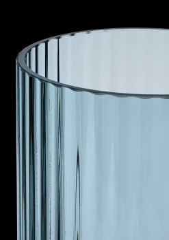 Lyngby Porcelæn Lyngby Vase midnight blue mundblæst glas