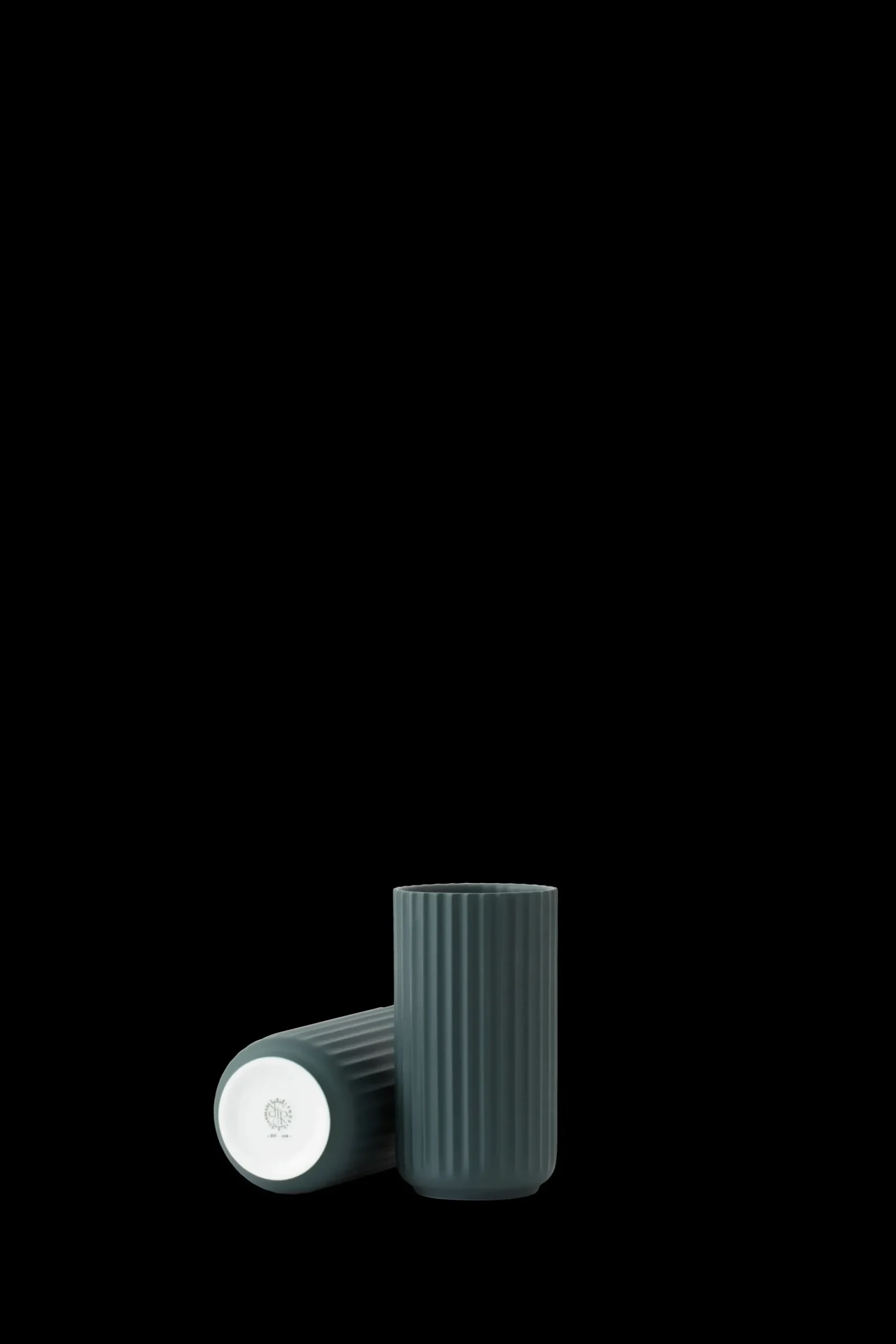 Lyngby Porcelæn Lyngby Vase H20.5 copenhagen green porcelæn
