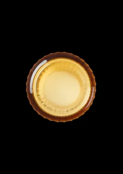 Lyngby Porcelæn Lyngby Vase H15.5 amber mundblæst glas