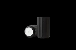 Lyngby Porcelæn Lyngby Vase H25 sort porcelæn | Køb her