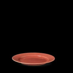 Lyngby Porcelæn Rhombe Color Frokosttallerken terracotta