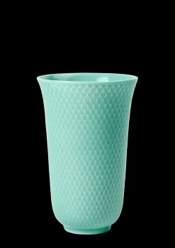 Lyngby Porcelæn Rhombe Color Vase aqua porcelæn | Køb her