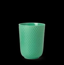 Lyngby Porcelæn Rhombe Color Krus 33 cl grøn | Køb her